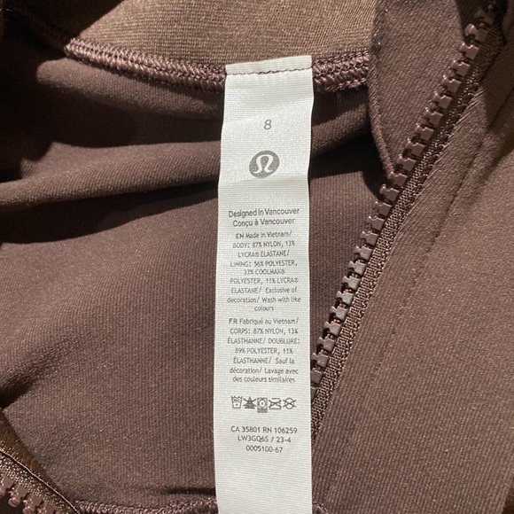 Lululemon Define Jacket Luon Espresso - Picture 8 of 9